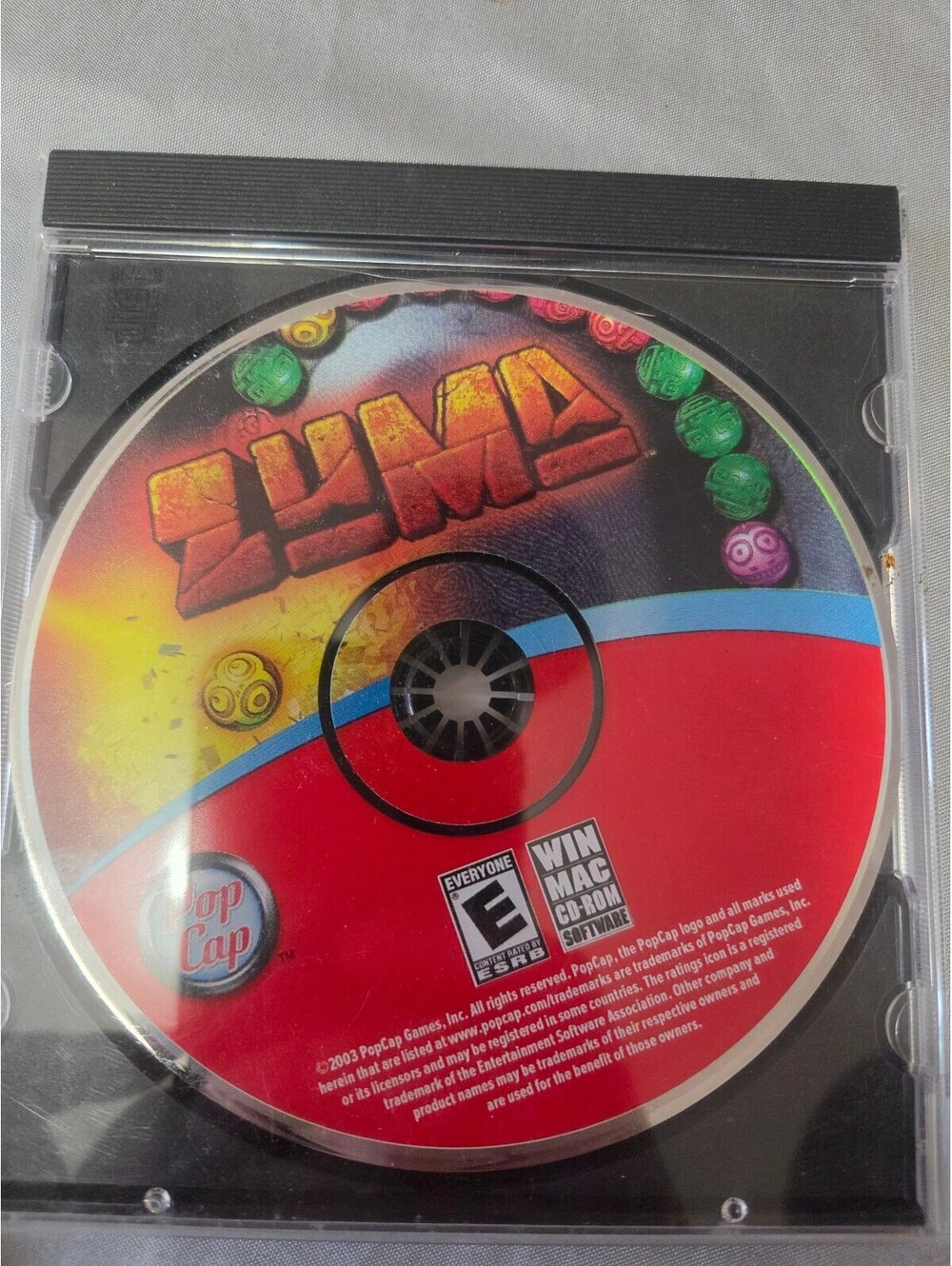 Zuma game disc